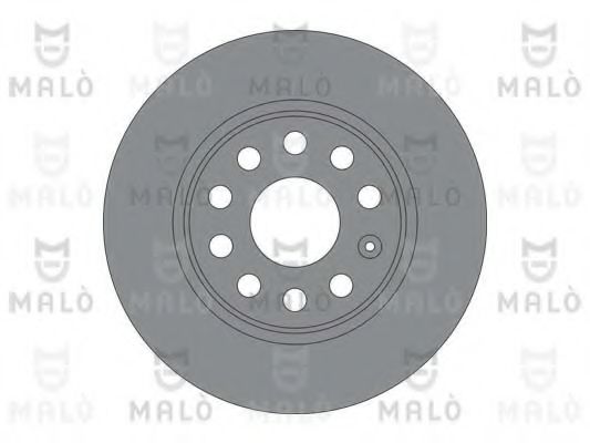 MALÒ 1110273 Тормозные диски MALÒ для IVECO