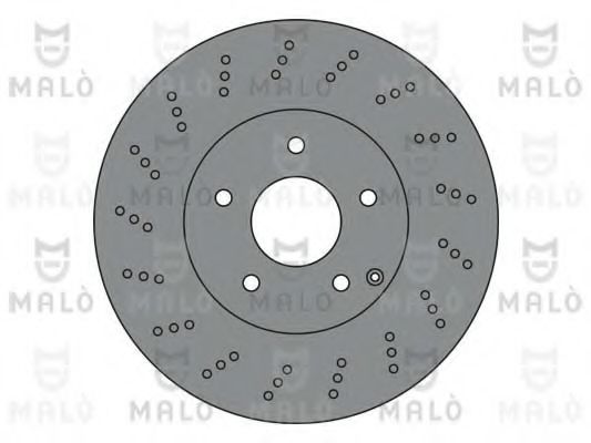 MALÒ 1110353 Тормозные диски MALÒ для MERCEDES-BENZ