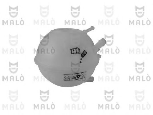 MALÒ 117056 Радиатор охлаждения двигателя MALÒ для AUDI