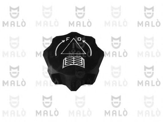MALÒ 118005 Радиатор охлаждения двигателя MALÒ для PEUGEOT