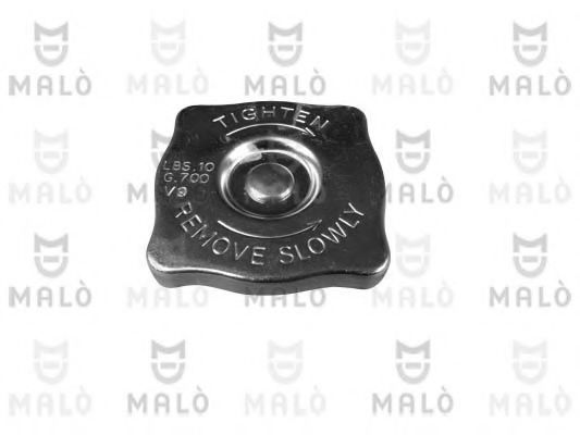 MALÒ 118036 Радиатор охлаждения двигателя MALÒ для FIAT