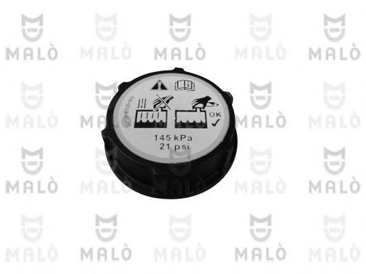 MALÒ 118061 Радиатор охлаждения двигателя MALÒ для MAZDA