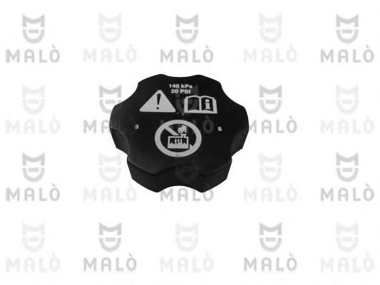 MALÒ 118063 Радиатор охлаждения двигателя для CHEVROLET BEAT