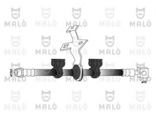 MALÒ 80560 Тормозной шланг MALÒ для MERCEDES-BENZ