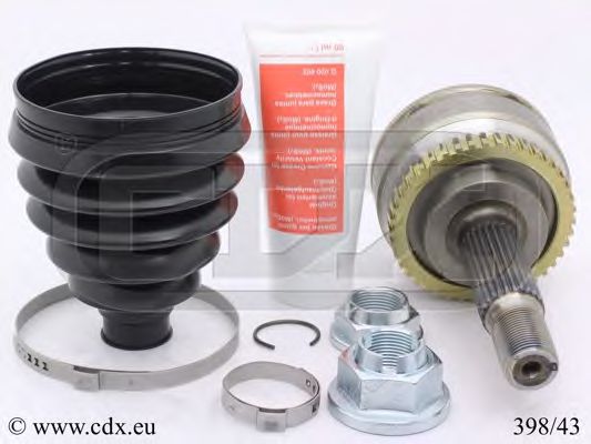 398/43 CDX Шарнирный комплект, приводной вал 398/43 CDX Шарнирный комплект, приводной вал