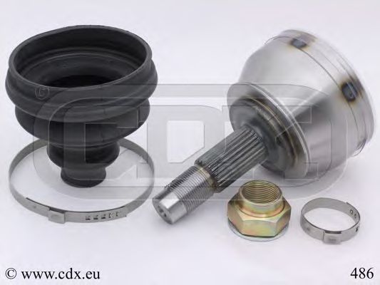 486 CDX Шарнирный комплект, приводной вал 486 CDX Шарнирный комплект, приводной вал