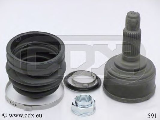 591 CDX Шарнирный комплект, приводной вал 591 CDX Шарнирный комплект, приводной вал