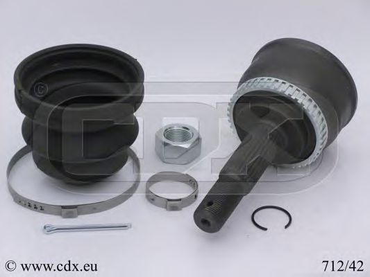 712/42 CDX Шарнирный комплект, приводной вал 712/42 CDX Шарнирный комплект, приводной вал
