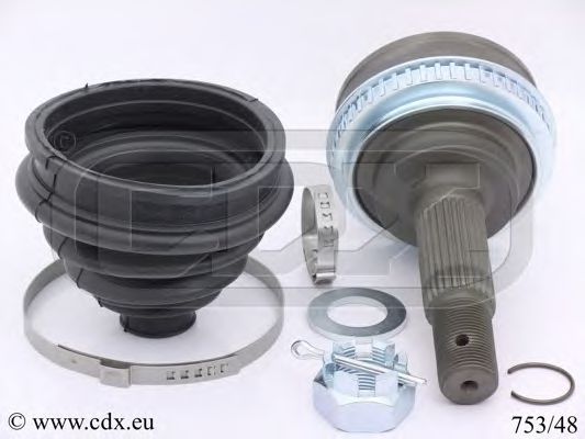 753/48 CDX Шарнирный комплект, приводной вал 753/48 CDX Шарнирный комплект, приводной вал