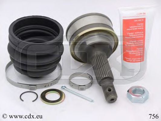 756 CDX Шарнирный комплект, приводной вал 756 CDX Шарнирный комплект, приводной вал
