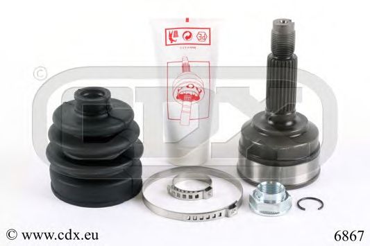 6867 CDX Шарнирный комплект, приводной вал 6867 CDX Шарнирный комплект, приводной вал
