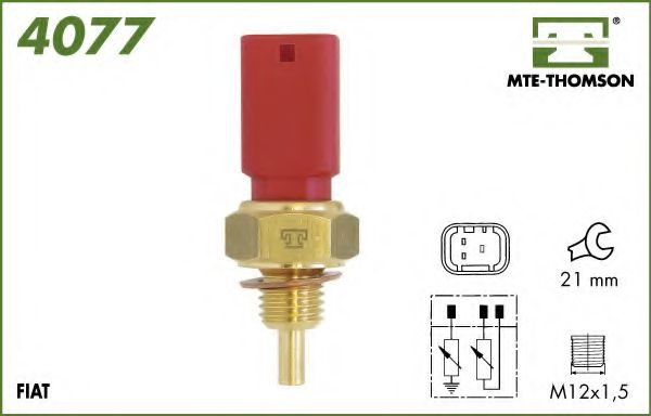 MTE-THOMSON 4077 Датчик включения вентилятора MTE-THOMSON 