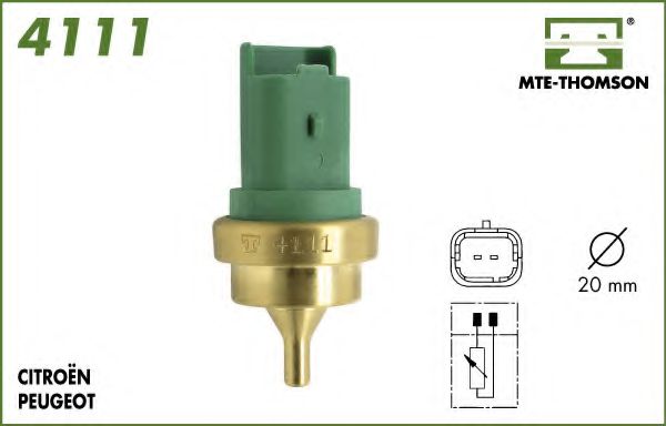 MTE-THOMSON 4111 Датчик включения вентилятора для MINI MINI
