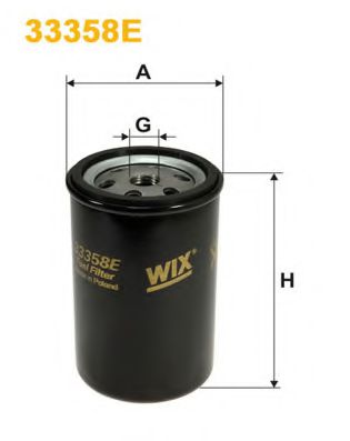 WIX FILTERS 33358E Топливный фильтр для RENAULT TRUCKS ILIADE