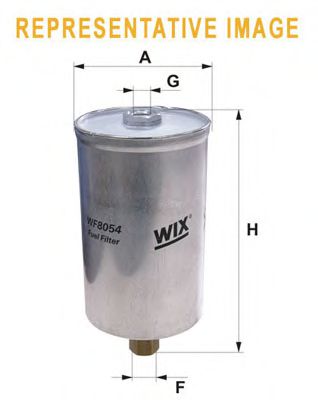 WIX FILTERS WF8160 Топливный фильтр WIX FILTERS для OPEL