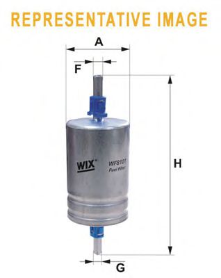 WIX FILTERS WF8412 Топливный фильтр WIX FILTERS 