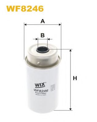 WIX FILTERS WF8246 Топливный фильтр WIX FILTERS 
