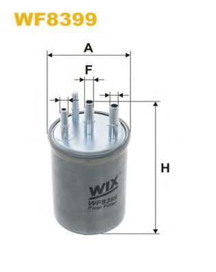 WIX FILTERS WF8399 Топливный фильтр WIX FILTERS для LAND ROVER