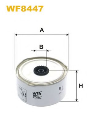 WIX FILTERS WF8447 Топливный фильтр WIX FILTERS для LAND ROVER