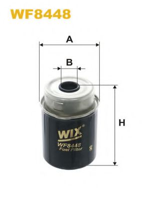 WIX FILTERS WF8448 Топливный фильтр WIX FILTERS для LAND ROVER