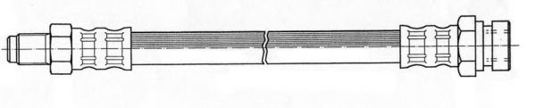 CEF 510754 Тормозной шланг для SAAB