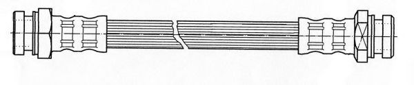 CEF 511193 Тормозной шланг 