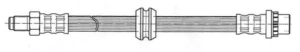CEF 511770 Тормозной шланг для MG (Мджи)