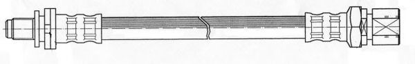 CEF 511816 Тормозной шланг  для SAAB (Сааб)