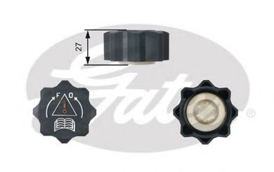 GATES RC210 Крышка расширительного бачка для FIAT