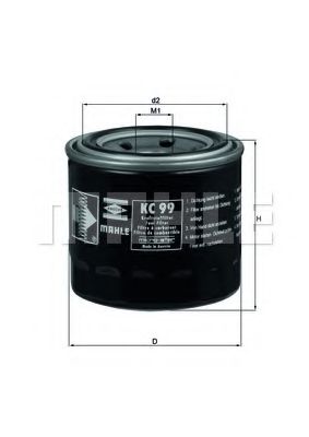 KNECHT KC99 Топливный фильтр KNECHT 