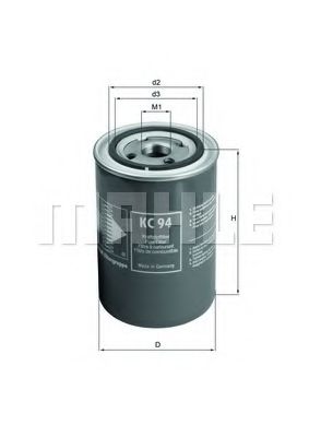 KNECHT KC94 Топливный фильтр для SCANIA