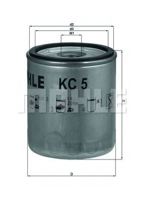 KNECHT KC5 Топливный фильтр KNECHT 