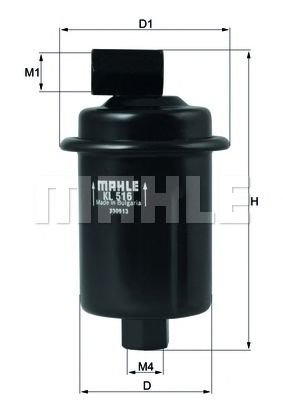 KNECHT KL516 Топливный фильтр для HYUNDAI