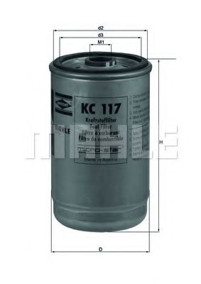KNECHT KC117 Топливный фильтр для NEOPLAN