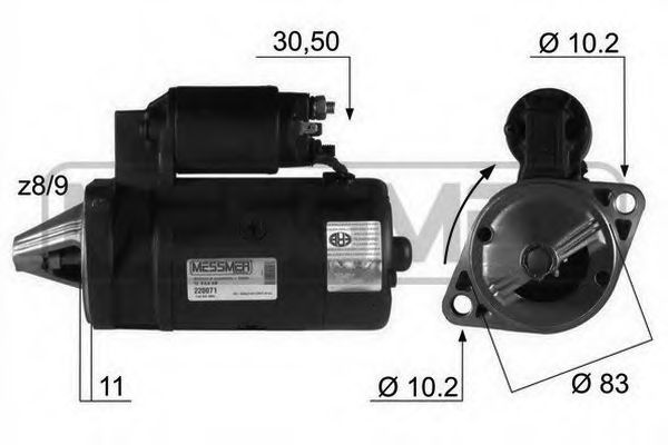 MESSMER 220071 Стартер 