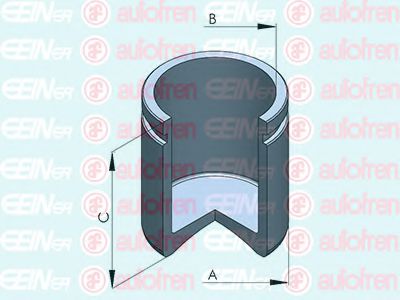 AUTOFREN SEINSA D025433 Ремкомплект тормозного суппорта для FIAT UNO