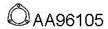VENEPORTE AA96105 Прокладка, труба выхлопного газа 