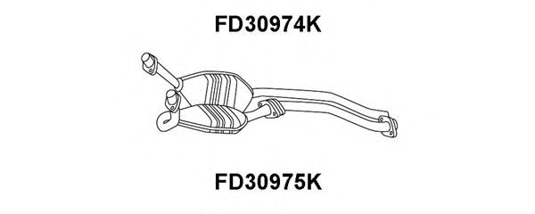 VENEPORTE FD30975K Катализатор 