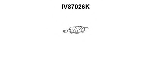 VENEPORTE IV87026K Катализатор для IVECO