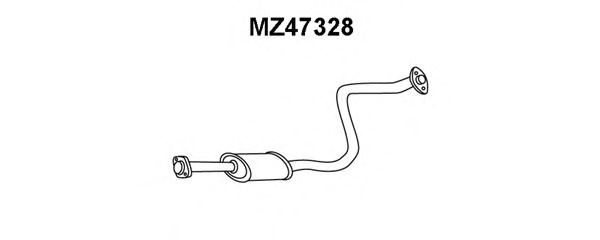 VENEPORTE MZ47328 Глушитель выхлопных газов для MAZDA PREMACY