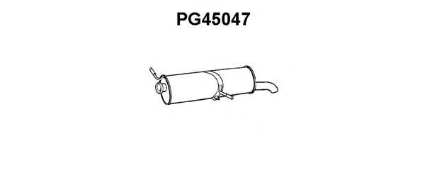 PG45047 VENEPORTE Глушитель выхлопных газов конечный PG45047 VENEPORTE Глушитель выхлопных газов конечный