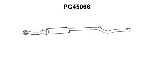 PG45066 VENEPORTE Средний глушитель выхлопных газов PG45066 VENEPORTE Средний глушитель выхлопных газов