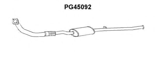 PG45092 VENEPORTE Предглушитель выхлопных газов PG45092 VENEPORTE Предглушитель выхлопных газов