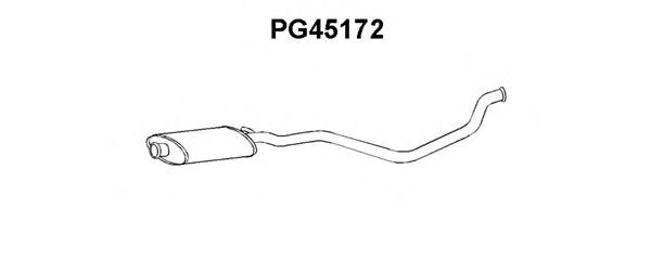 PG45172 VENEPORTE Предглушитель выхлопных газов PG45172 VENEPORTE Предглушитель выхлопных газов