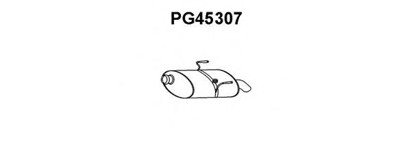 PG45307 VENEPORTE Глушитель выхлопных газов конечный PG45307 VENEPORTE Глушитель выхлопных газов конечный
