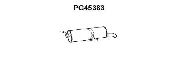 PG45383 VENEPORTE Глушитель выхлопных газов конечный PG45383 VENEPORTE Глушитель выхлопных газов конечный
