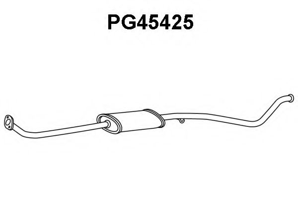 PG45425 VENEPORTE Предглушитель выхлопных газов PG45425 VENEPORTE Предглушитель выхлопных газов