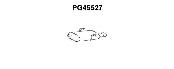 PG45527 VENEPORTE Глушитель выхлопных газов конечный PG45527 VENEPORTE Глушитель выхлопных газов конечный