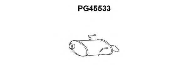 PG45533 VENEPORTE Глушитель выхлопных газов конечный PG45533 VENEPORTE Глушитель выхлопных газов конечный