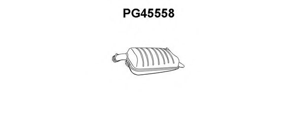 PG45558 VENEPORTE Глушитель выхлопных газов конечный PG45558 VENEPORTE Глушитель выхлопных газов конечный